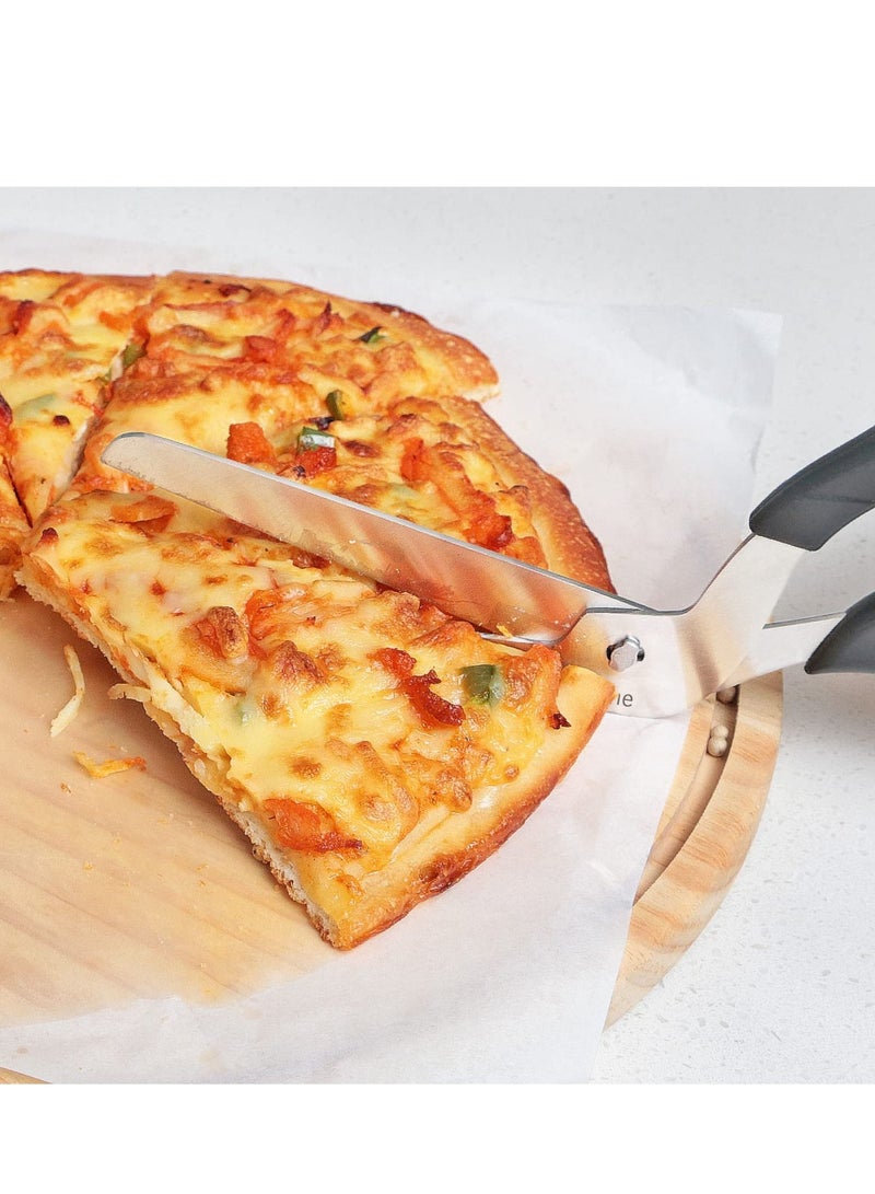 Y&D Pizza Scissors Cutter with Sharp Food Grade Stainless Steel Blade and Handle Soft Multifunctional Kitchen  - Image 4