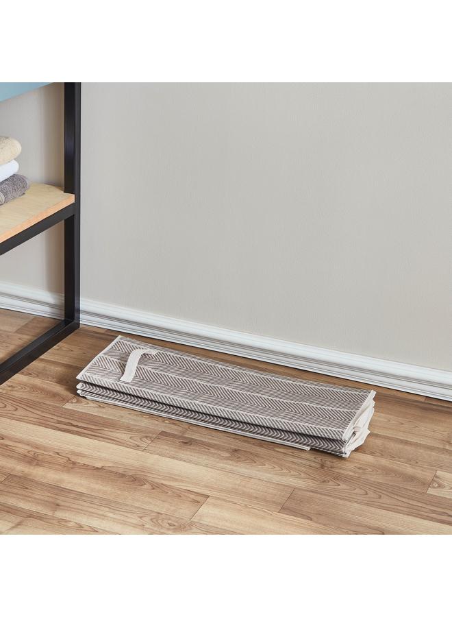 هوم بوكس سلة غسيل قابلة للطي مع غطاء - Image 5