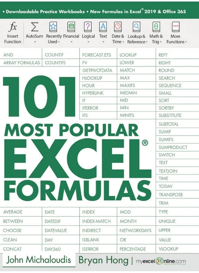 null - My Excel Online 101 Most Popular Formulas - Image 1
