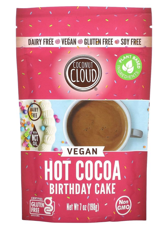 كيكة عيد ميلاد كاكاو ساخن نباتي 7 أونصات (198 جرام)