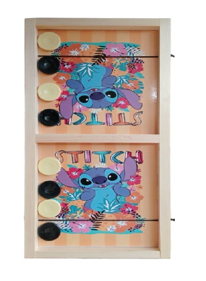 STITCH لعبة عائلية سريعة وسهلة - لعبة سحب القرص