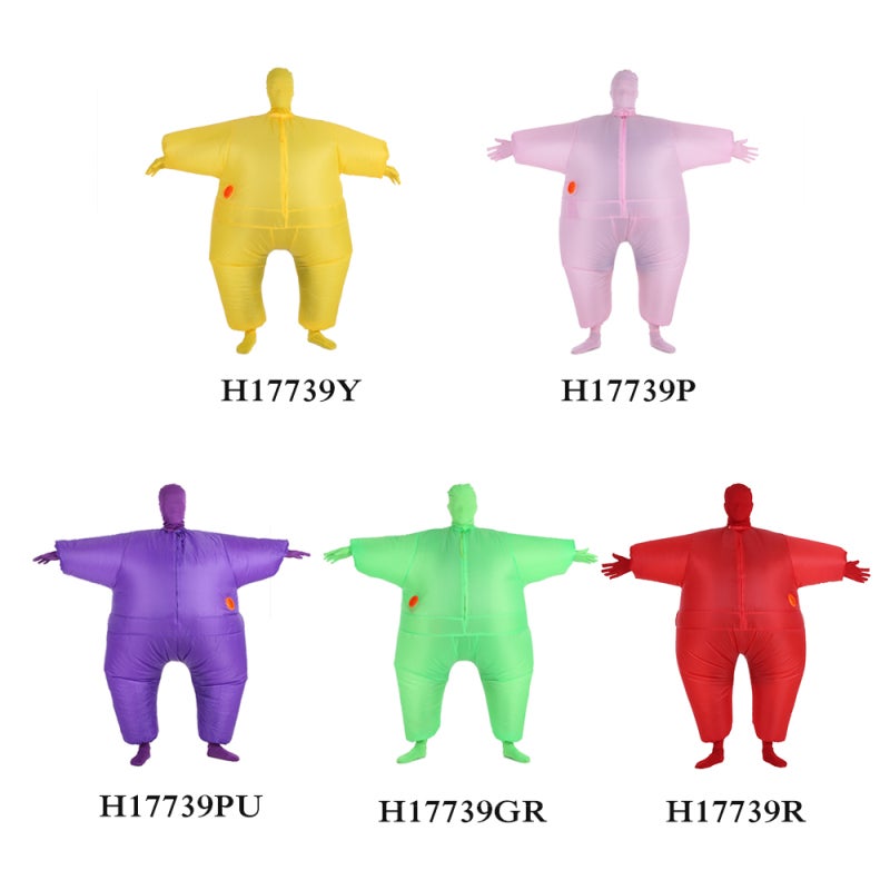Inflatable Costume Adult Waterproof Polyester Material - Quick 60 Second Inflation Walking Suit for Halloween Carnivals Party Events - Image 2