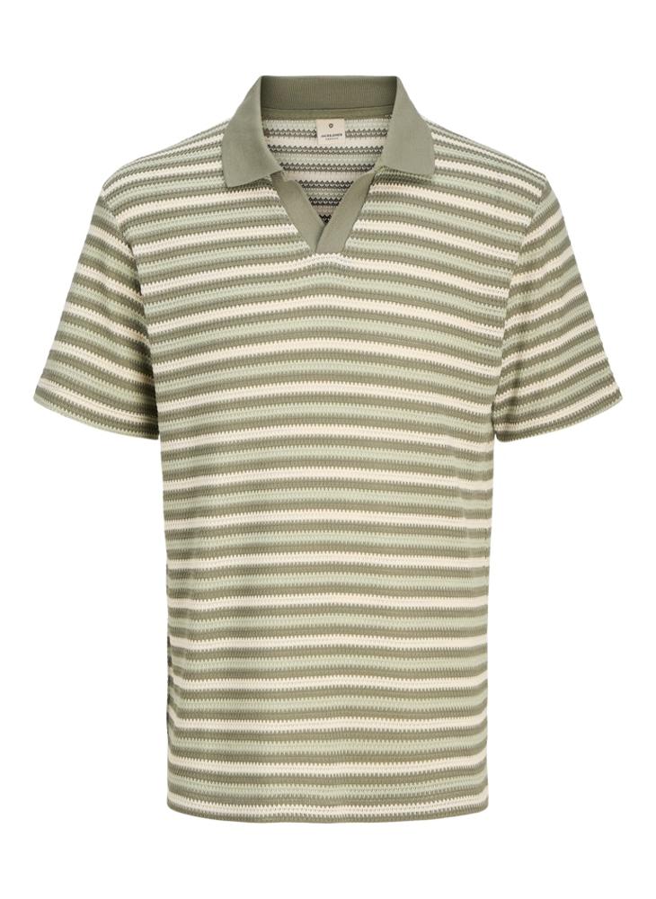 JACK & JONES Jprbluharry Short Sleeve  Split Neck Polo Shirt  - Image 5