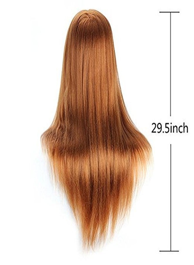 IAS Human Hair Dummy For Hair Styling With Clamp Stand | Hair Dummy for Hair Styling Practice - Image 2