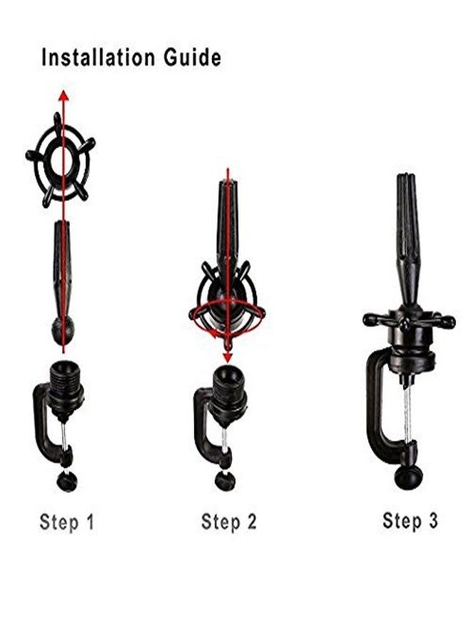 IAS Human Hair Dummy For Hair Styling With Clamp Stand | Hair Dummy for Hair Styling Practice - Image 5