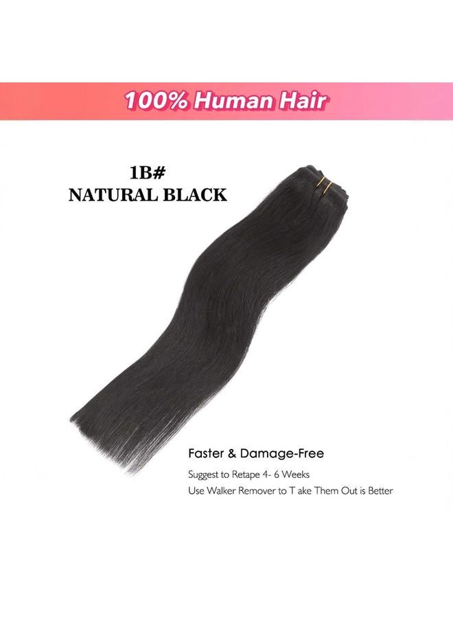 Bluejw One-Piece Real Hair Wig Hair Twig HALO HAIR Extensions Fishing Line Hair Curtain Real Life Hair Wig Twig - Image 4