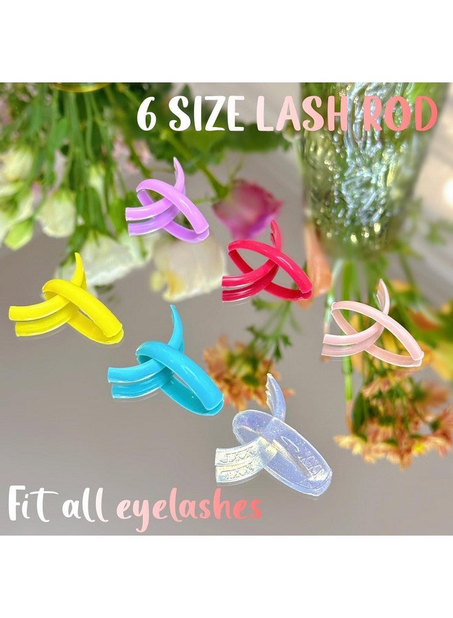 ICONSIAM Lash Lift Shield Soft Japanese Moon Perm Rod Natural Lifting Pad Easier Eyelash Perming Rods Neon Lami Lamination Roller Hug Eyelids Well Flat C Curl Lash Lift & Tint Shields Improve Eye Look - Image 5