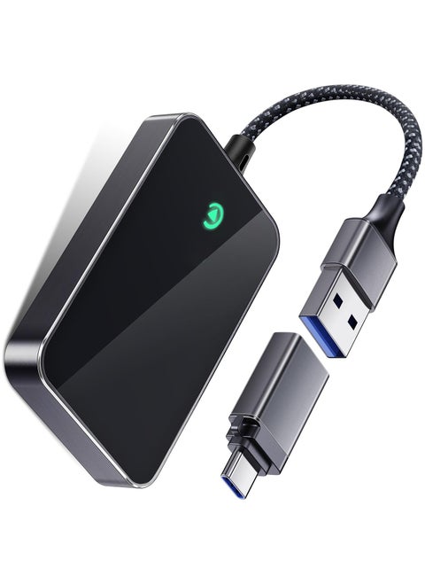 CarPlay Wireless Adapter  -Wireless CarPlay  Adapter Stable Fast Connection for Convert Factory Wired to Wireless CarPlay Dongle Cars for iPhone - No Latency from iOS 10+