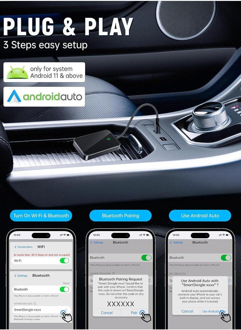 Generic - CarPlay Wireless Adapter  -Wireless CarPlay  Adapter Stable Fast Connection for Convert Factory Wired to Wireless CarPlay Dongle Cars for iPhone - No Latency from iOS 10+ - Image 1