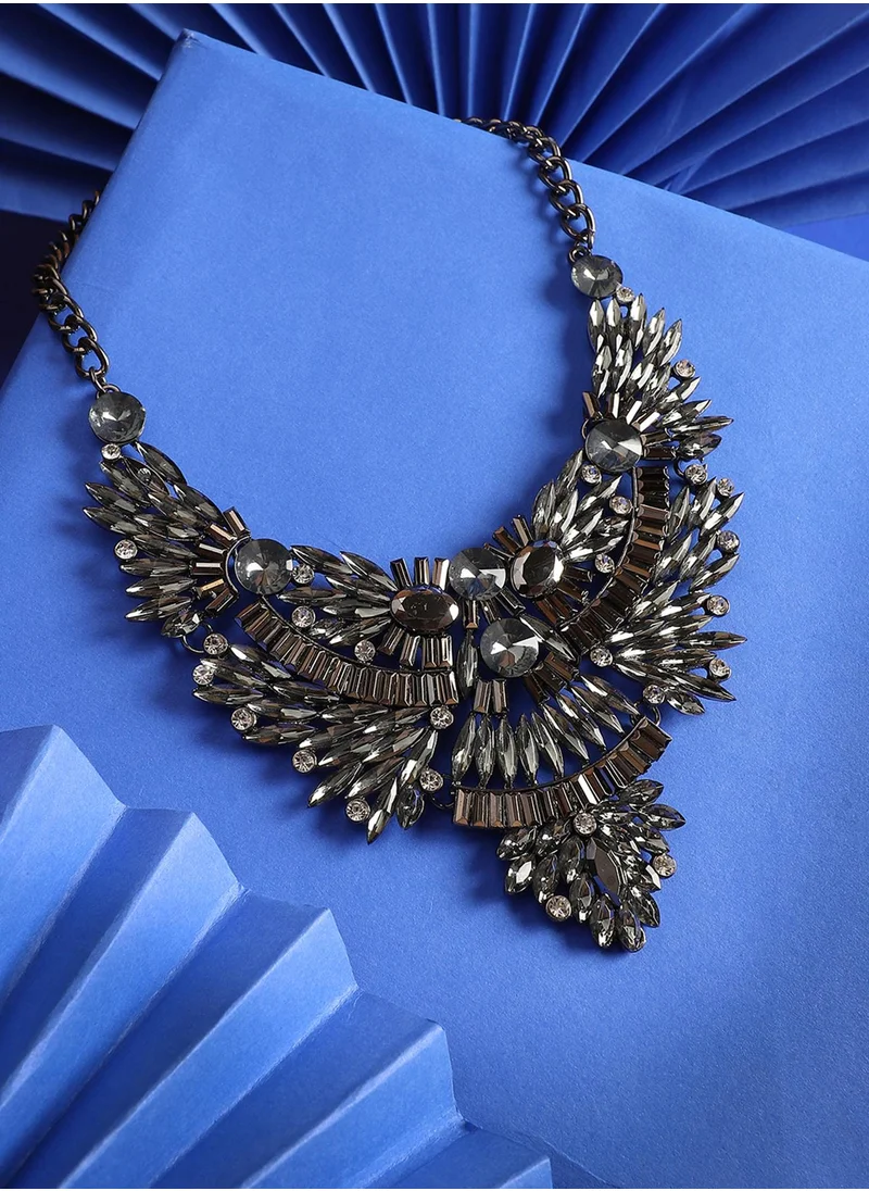 SOHI Chunky Statement Necklace