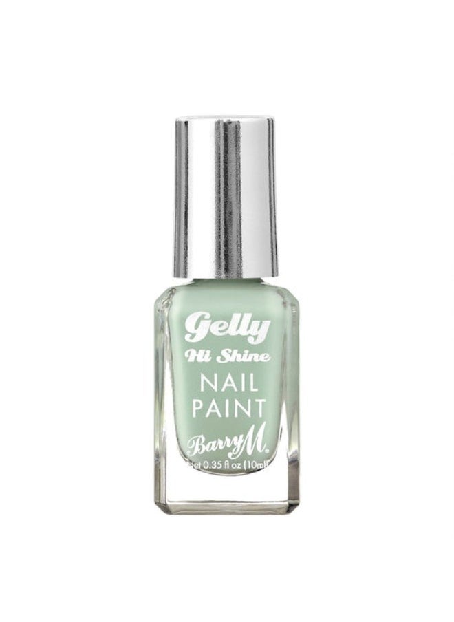 Barry M Gelly Hi Shine Nail Paint Eucalyptus 