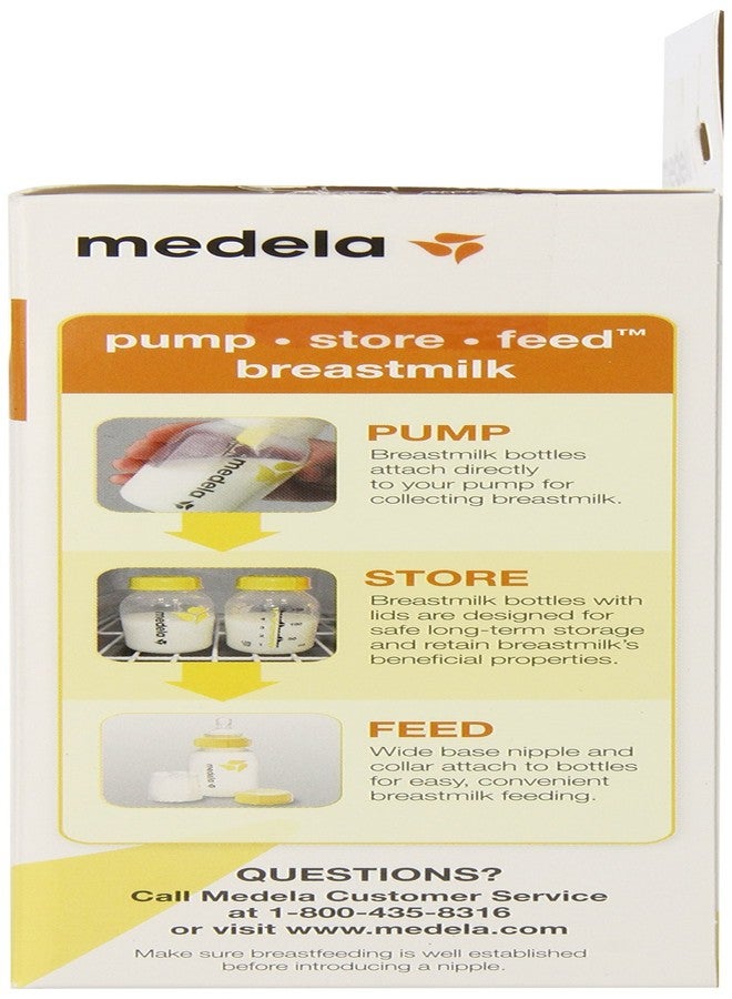 Medela Breastmilk Bottle Set - 5 oz - 3 ct - Image 3