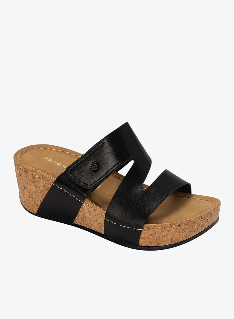 باتا صندل كاجوال بكعب إسفين