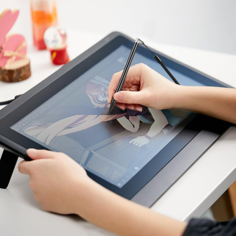 3Pcs Black Capacitive Stylus Pen with Spring Rope for Accurate Writing Drawing All Touchscreen Devices - Image 5