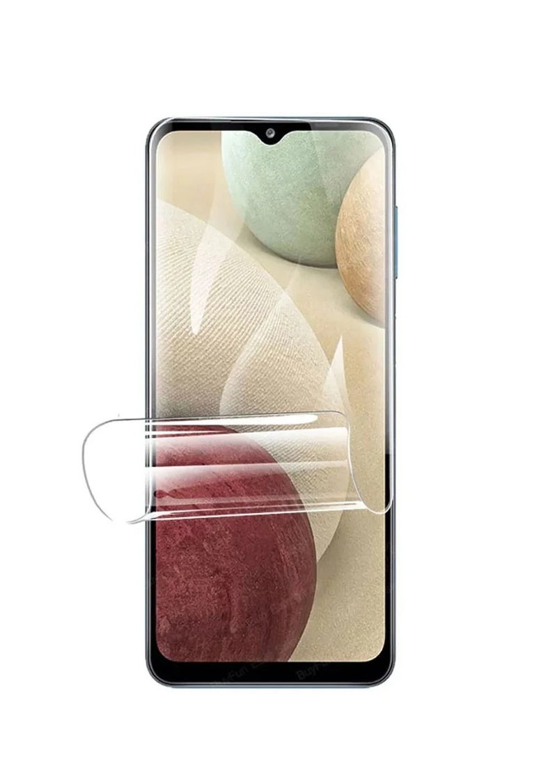 Unipha Flexible TPU Screen Protector Designed For Samsung Galaxy A12 Clear HD Self Healing Unbreakable Film - Image 1