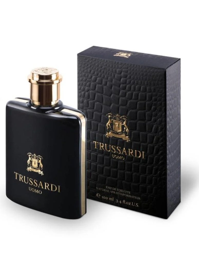 TRUSSARDI - Uomo For Men 100mlEau De Toilette - Image 1