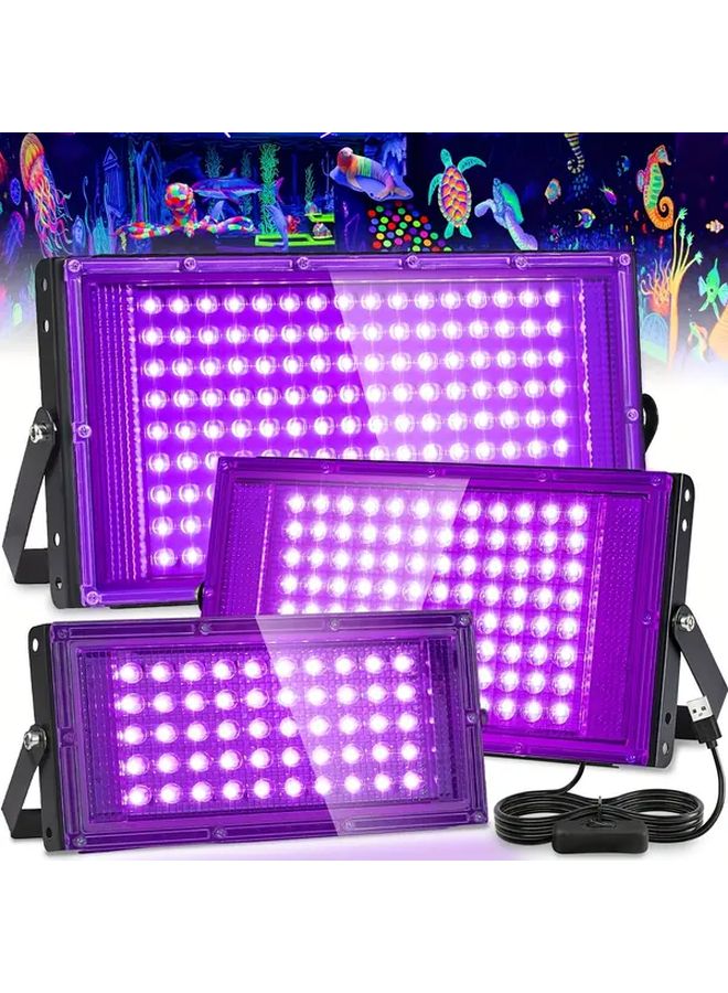 144 LEDs UV Black Light With USB Plug For Glow Party Halloween Body Painting - Image 2