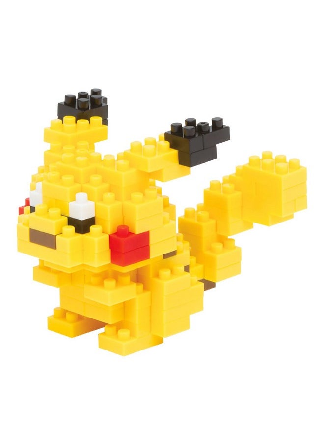 Nanoblock nanoblock - Pikachu [Pokémon], nanoblock Pokémon Series Building Kit  - Image 1