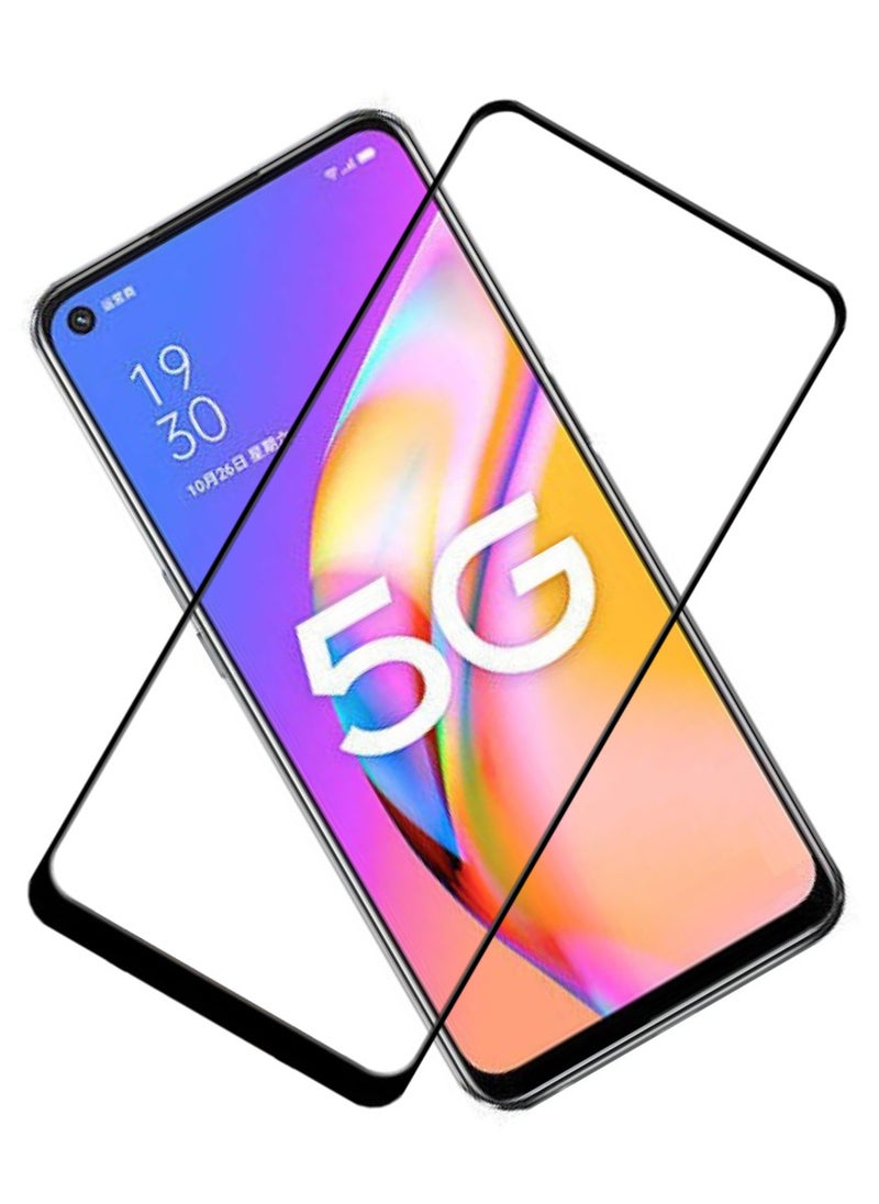 ACLIX Antistatic ESD Dustproof Premium Quality High Definition Tempered Glass Screen Protector Designed For Oppo A93 5G - Image 1