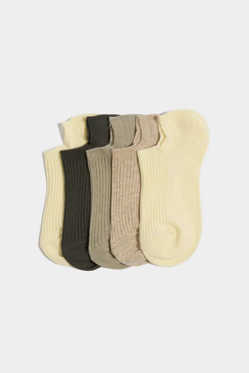 Woman 5 Piece Step Socks