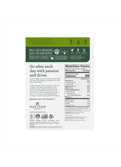 Navitas Organics Maca Powder, 8 oz. Bag — Organic, Non-GMO, Low Temp-DriedGluten-Free  - Image 2