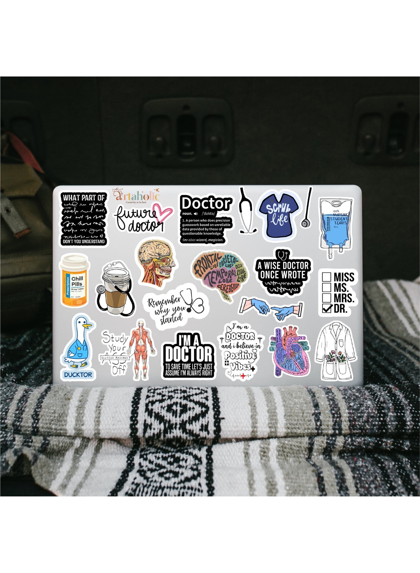 آرتاهوليك Artaholic Stick N Major Stickers For Medicine