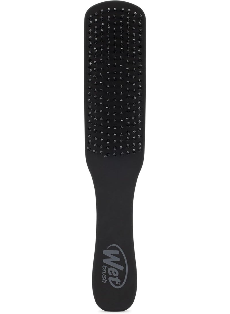 Wet Brush Men’s Detangler Hair Brush - IntelliFlex Bristles for Wet Dry Hair - Black - Image 1