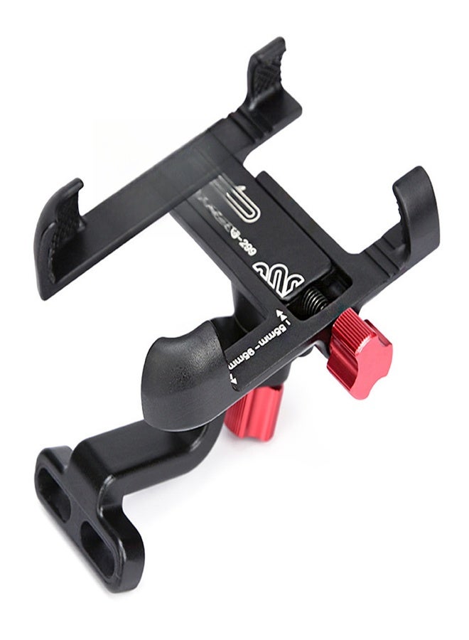 Promend Bike Stem Phone Mount Aluminum Alloy 360° Rotation MTB Bike Road Bicycle Stem Phone Holder - Image 1