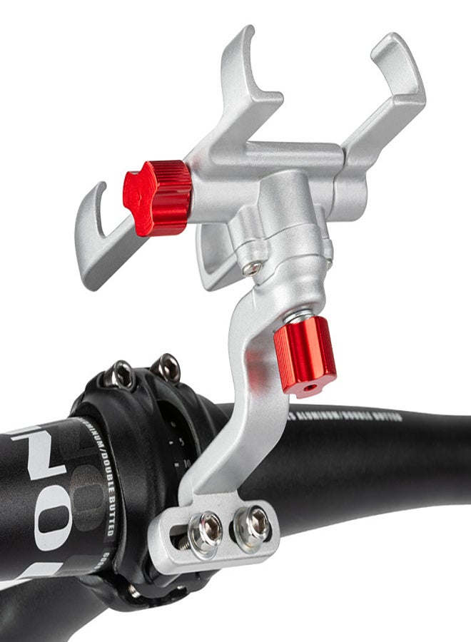 Promend Bike Stem Phone Mount Aluminum Alloy 360° Rotation MTB Bike Road Bicycle Stem Phone Holder - Image 2