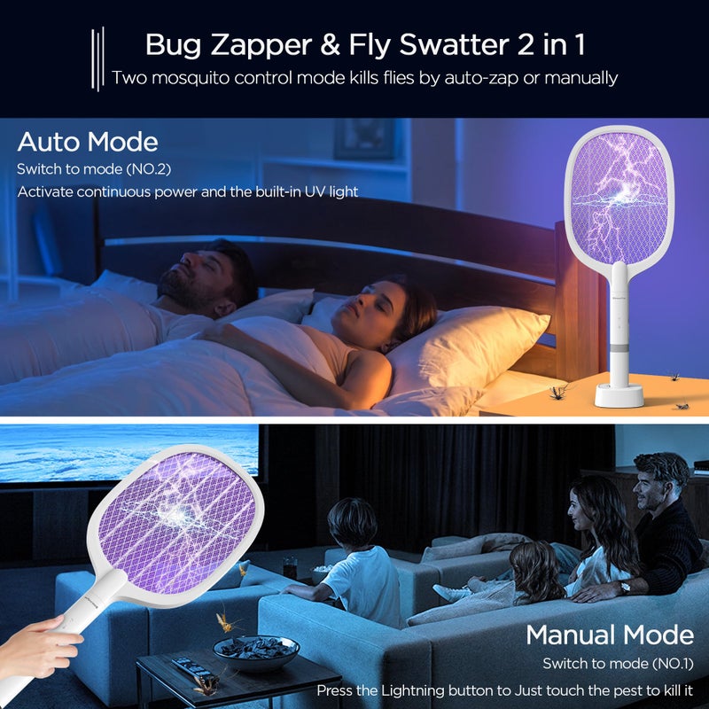 BietrunPro Electric Fly Swatter Racket 1 Pack - Image 2