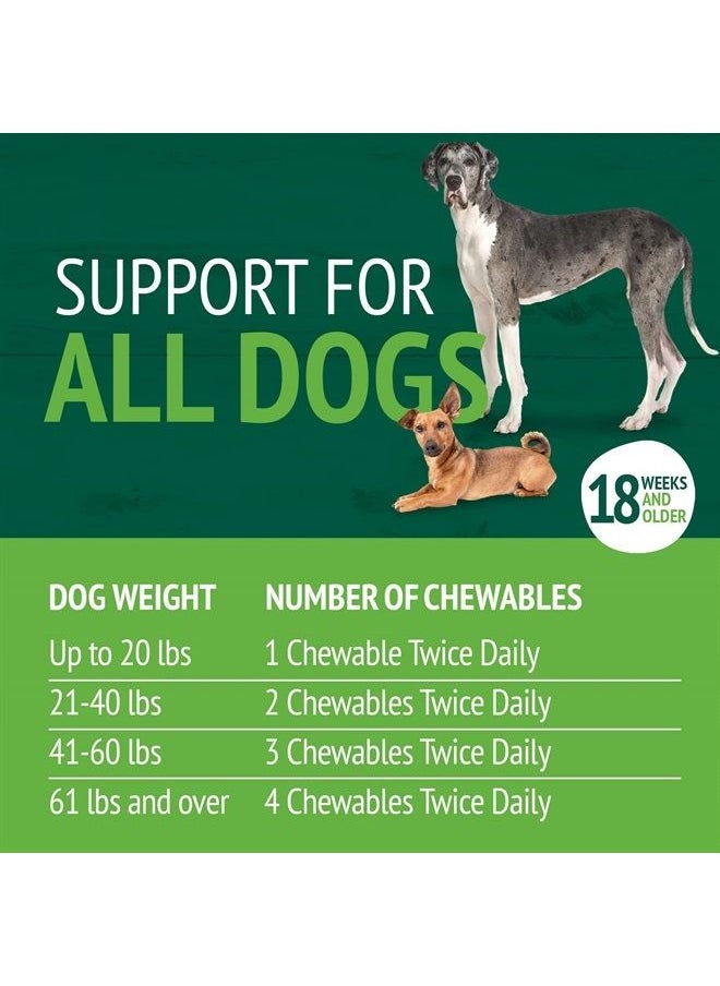 petnc NATURAL CARE Stool Eating Deterrent Chewables for Dogs, 60 Count 