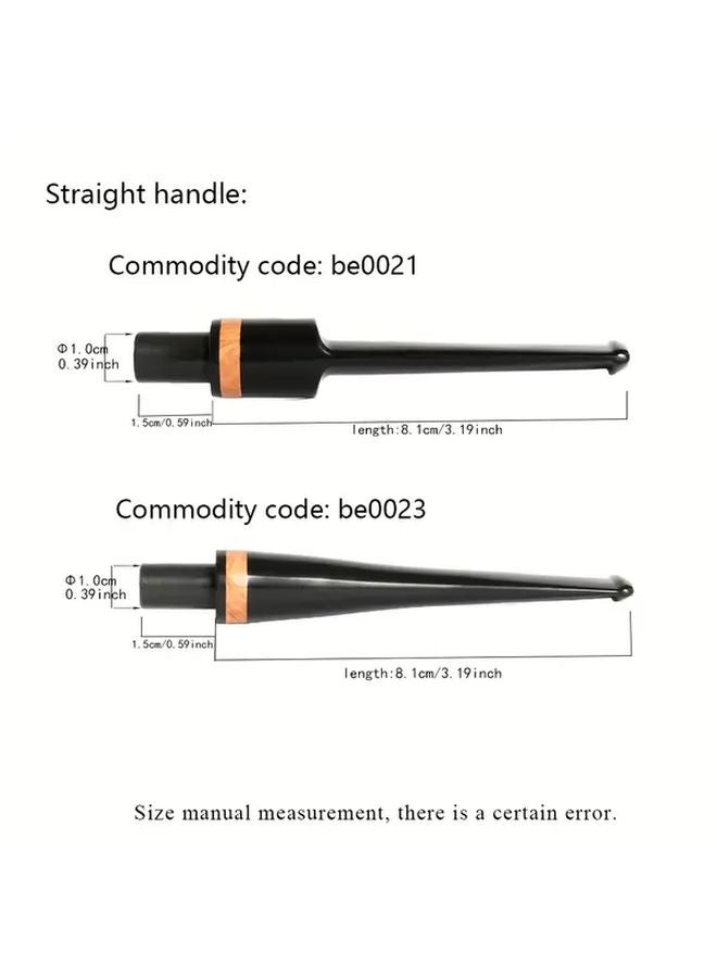 Be0021 Acrylic Hookah Pipe Mouthpiece Replacement Straight And Bent Handles 3mm 9mm Portable DIY Accessory 1pc - Image 3
