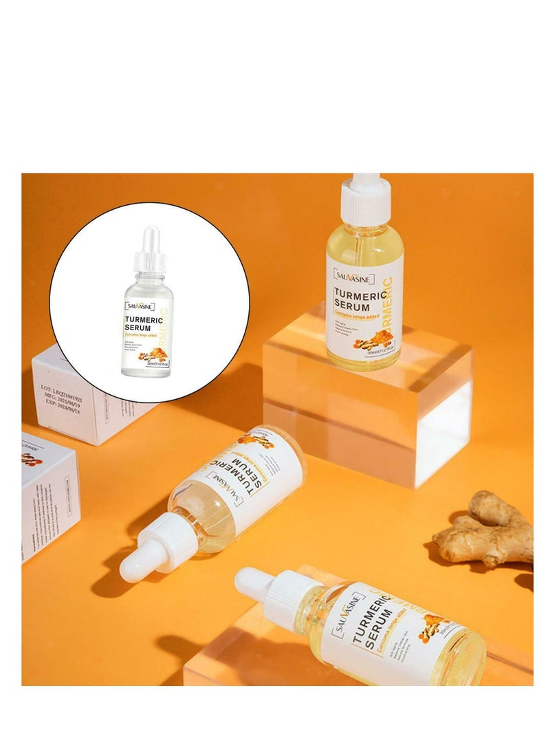 SAUVASINE - Turmeric Dark Spot Corrector Oil Anti - Aging Turmeric Repair Face Serum Natural Turmeric Bright Skin Dark Spot Skin Care Moisturizing Repair Serum Turmeric serum for Face Unisex 30ml - Image 1