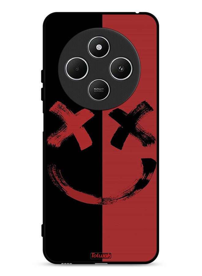 Tolwak Xiaomi Redmi 14C 4G Protective Case Cover Marshmallow Art Pattern - Image 1