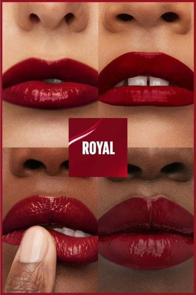 MAYBELLINE NEW YORK Super Stay Vinyl Ink Long Lasting Liquid Shiny Lipstick 55 Royal