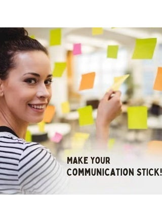 Sticky Notes 76mm x 76mm – 500 Sheets – Self Adhesive Sticky Pads for Office, School, Home & Study – Strong Stick Notepads for Planner, Reminder, To-Do List – Writable Paper Notes for Desk & Organizer - view 5