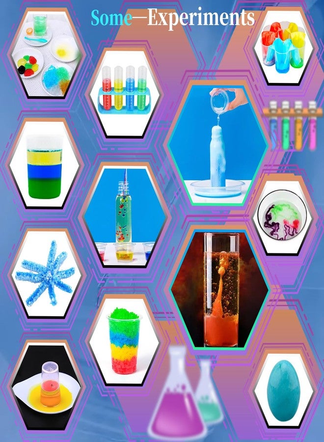 EXBEPE Science Kits for Kids 72+ Science Lab Experiments Erupting Volcano,Rainbow Rain,Artificial Snow Magic Chemistry Toy DIY Science Educational Learning Kit for Boys Girls - Image 3