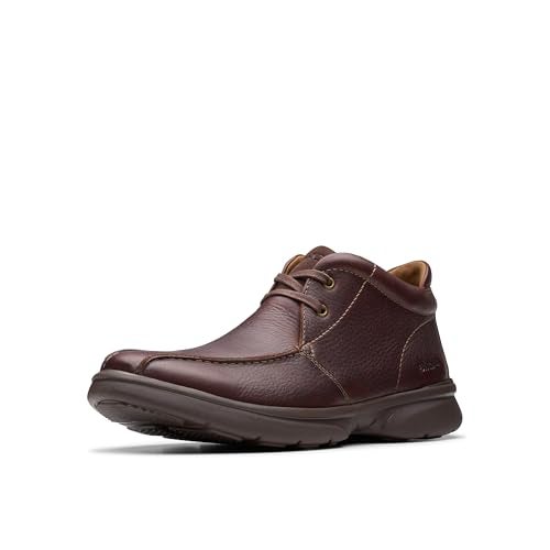 Clarks Collection Men's Bradley Up Chukka Boot, Dark Brown Leather, 9 Medium US - Image 1