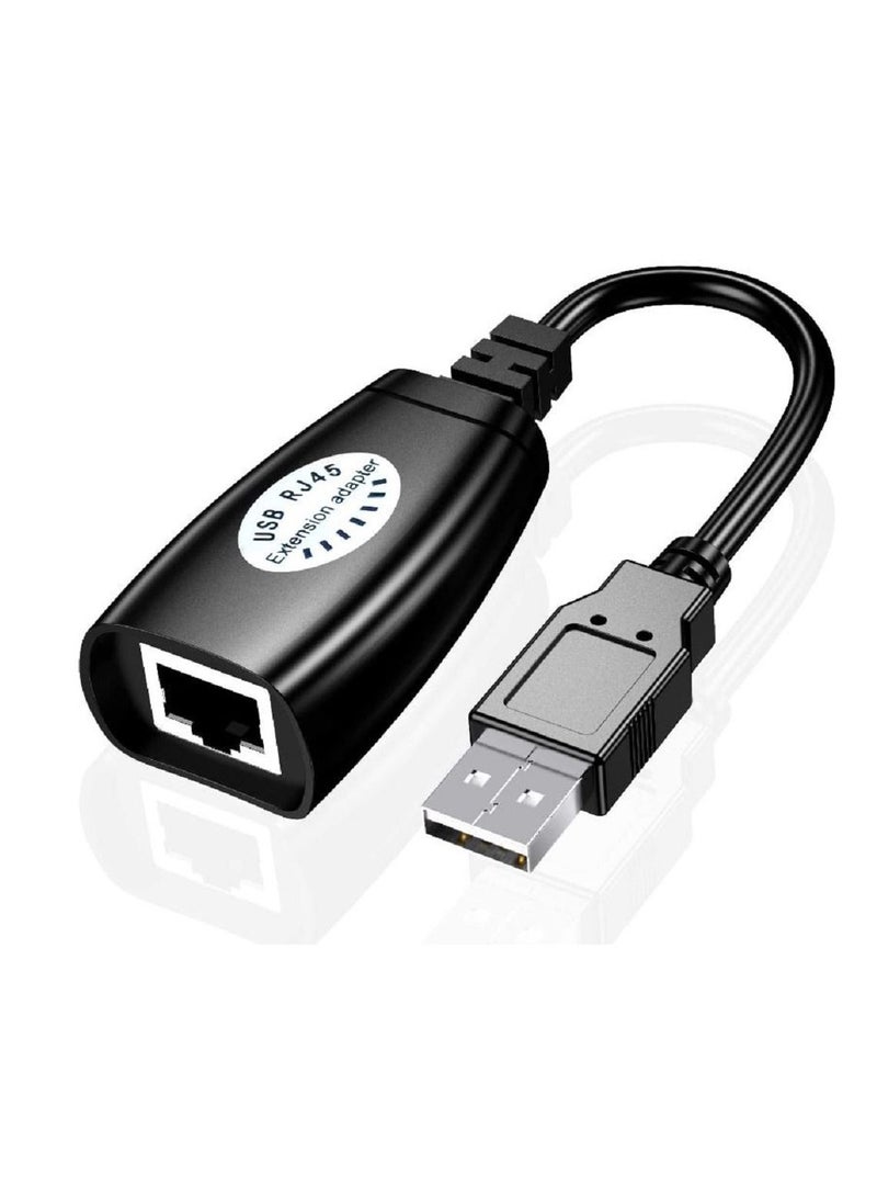 SMAKN USB Over CAT5 / 5e / 6 RJ45 Extension Cable Adapter Set - Image 2