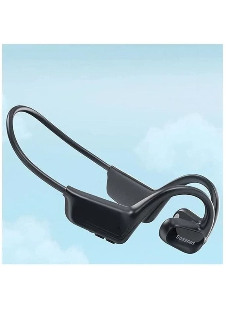 ترونسمارت سماعات ترونسمارت سبيس إس 1، بلوتوث 5.3 صوت ممتاز، وضع معادل مزدوج، سماعات رأس لاسلكية مفتوحة الأذن بتقنية بلوتوث IPX5، توصيل هوائي، لون أسود  - Image 2
