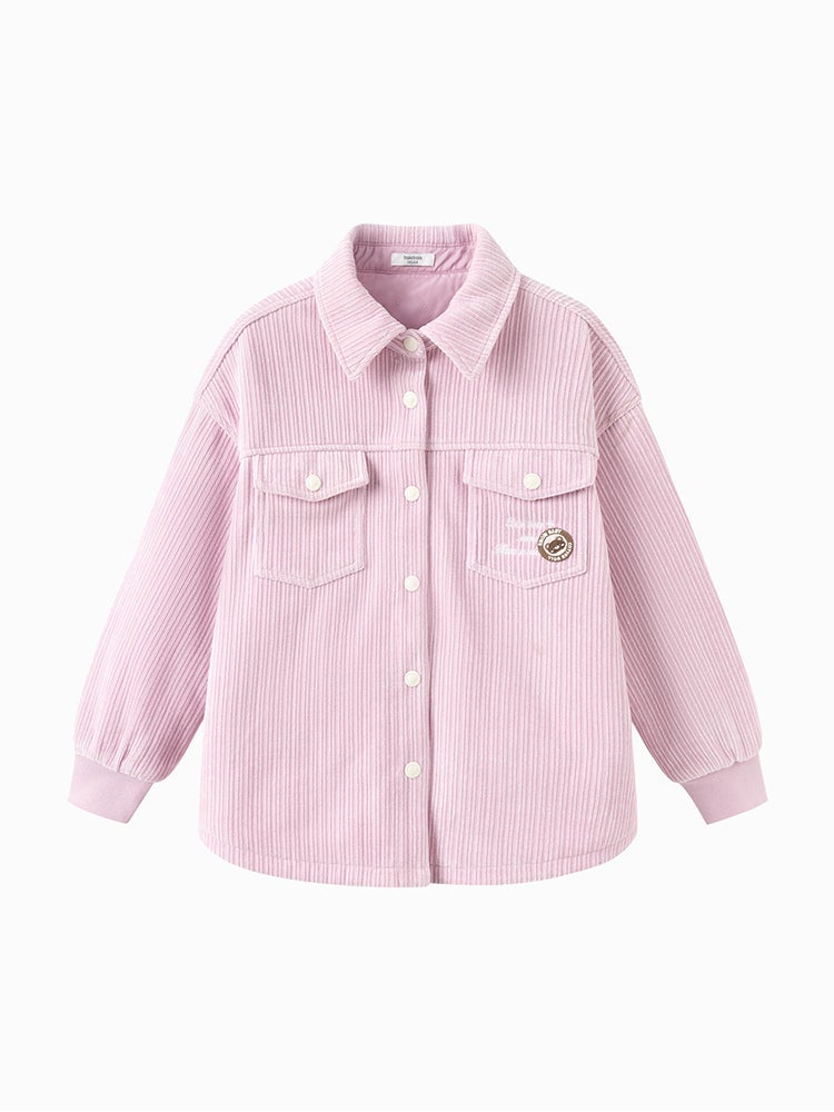 Balabala Girls' Ribbed Curdoroy Jacket - Image 1