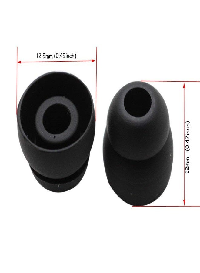 Toeasor Powerbeats 2 Replacement Earbuds Powerbeats3 Ear Buds Double Flange Silicone Ear Tips Compatible with Beat by Dr Dre Powerbeats 2 Powerbeats 3 in-Ear Earphones Earbuds (10pcs) - Image 3