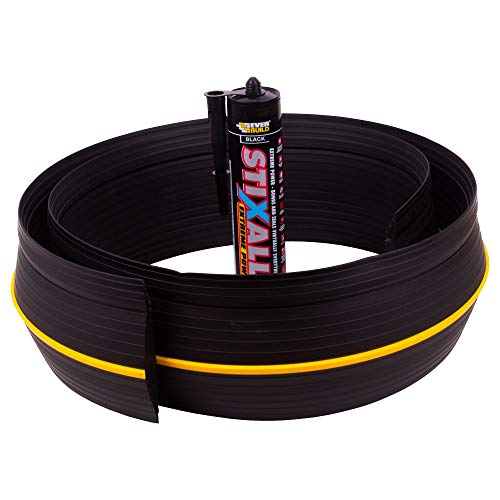 Weather Defender 10'6"/3.2m Weather Defender® XL | Ultimate Garage Door Threshold Seal Kit with Adhesive & Garage Door Bottom Weather Stripping - Image 2