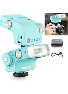 Jinbei JINBEI Hi-5 Retro Camera Flashes GN16 6000K±200K Built-in 2500mAh Lithium-ion Battery with S1/S2 Photo-Sensitive Modes for Sony for Canon for Nikon for Fuji for Olympus Hot Shoe Cameras  - Image 1