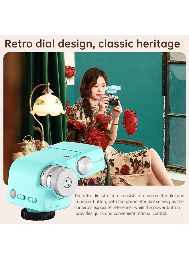 Jinbei - JINBEI Hi-5 Retro Camera Flashes GN16 6000K±200K Built-in 2500mAh Lithium-ion Battery with S1/S2 Photo-Sensitive Modes for Sony for Canon for Nikon for Fuji for Olympus Hot Shoe Cameras - Image 1