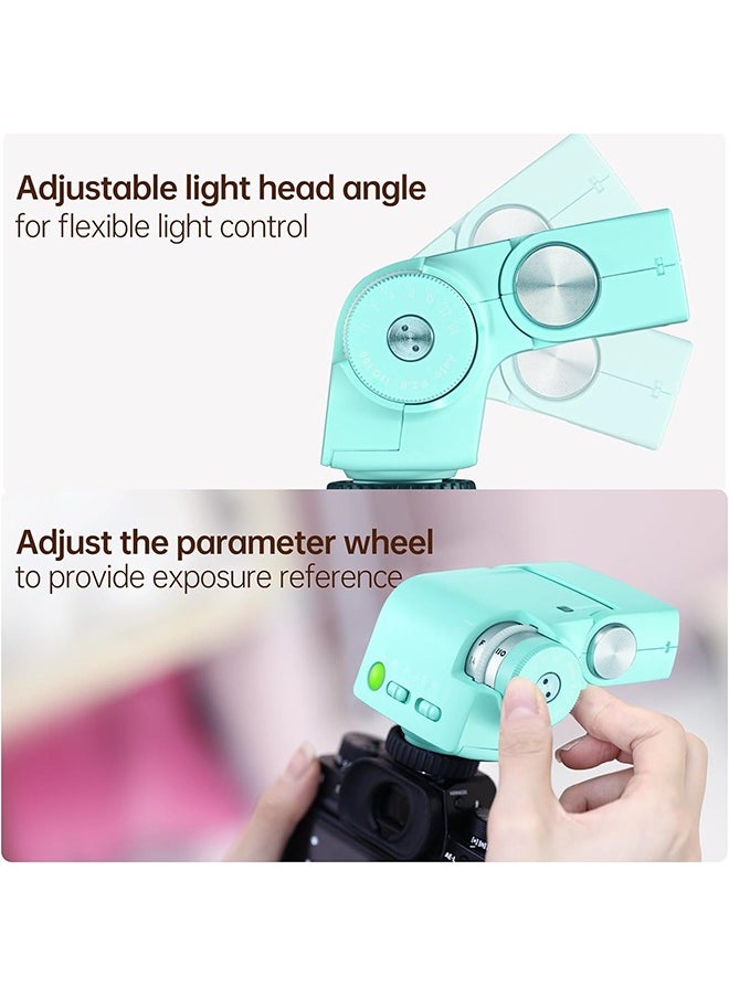 Jinbei - JINBEI Hi-5 Retro Camera Flashes GN16 6000K±200K Built-in 2500mAh Lithium-ion Battery with S1/S2 Photo-Sensitive Modes for Sony for Canon for Nikon for Fuji for Olympus Hot Shoe Cameras - Image 1
