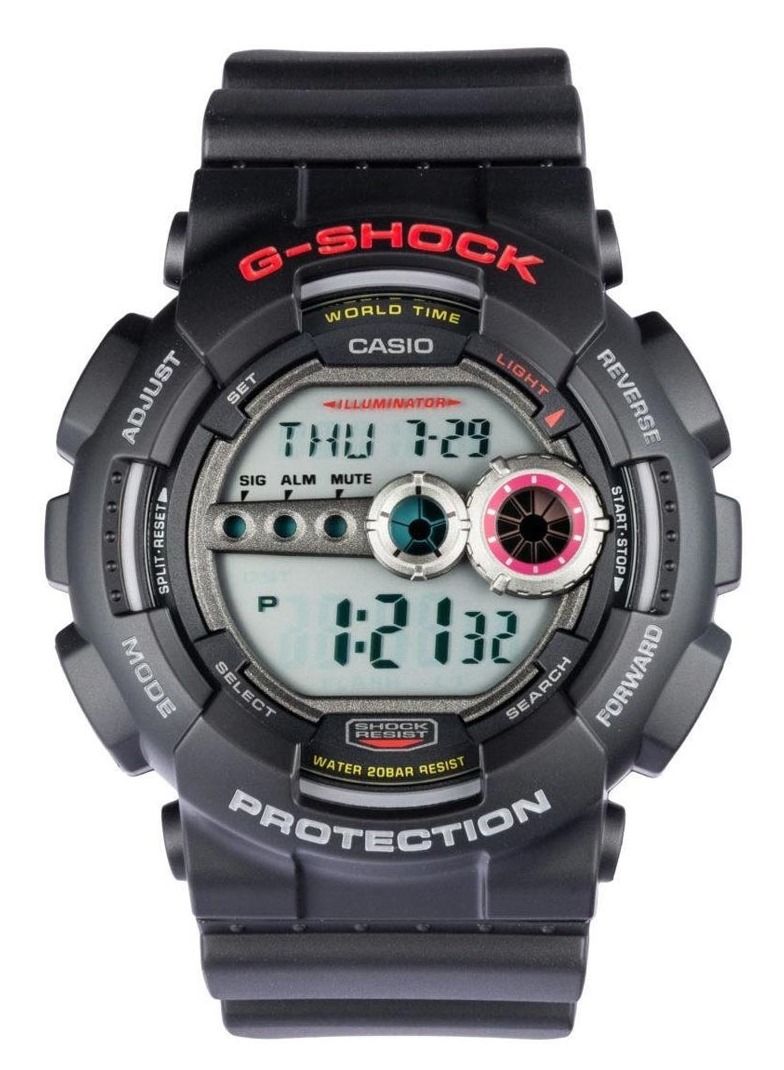 كاسيو ساعة رجالية من جي شوك  GD-100-1ADR - Image 1