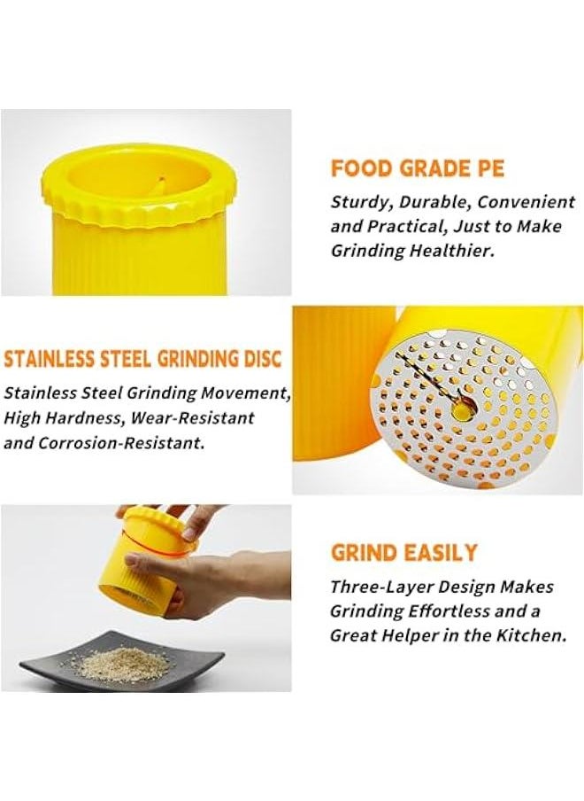 Generic - Multifunctional Nutmeg Grater for Grinding Nuts, Coffee Beans, and Seasoning Particles - Ideal for Walnuts, Peanuts, Cashews. - Image 1