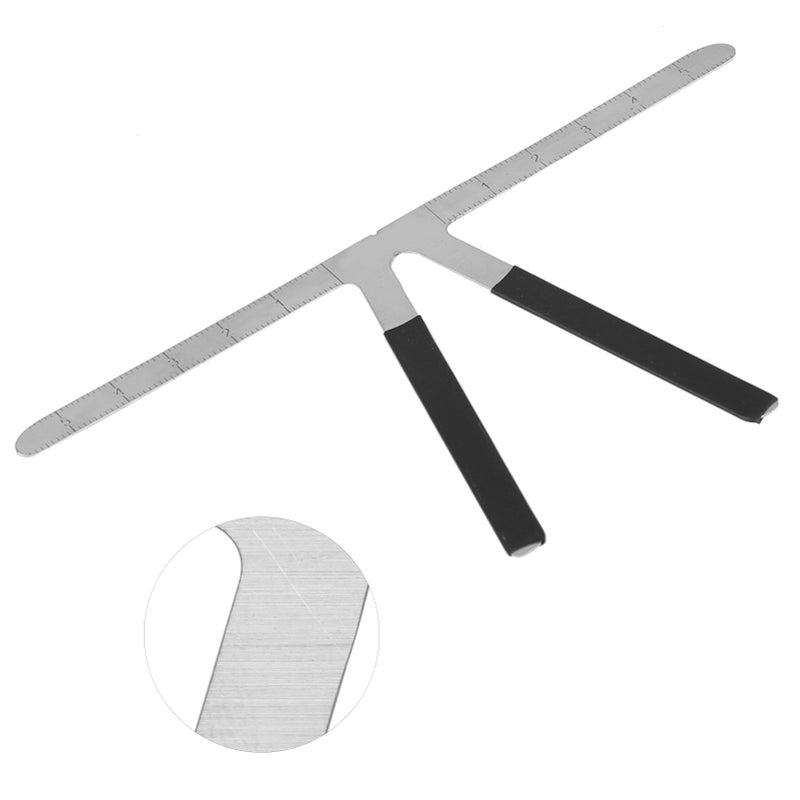1PC Permanent Eyebrow Makeup Ruler Reusable Tattoo Shaping Measure Tool - Image 1