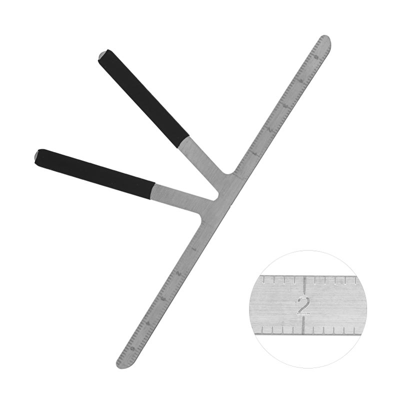 1PC Permanent Eyebrow Makeup Ruler Reusable Tattoo Shaping Measure Tool - Image 5
